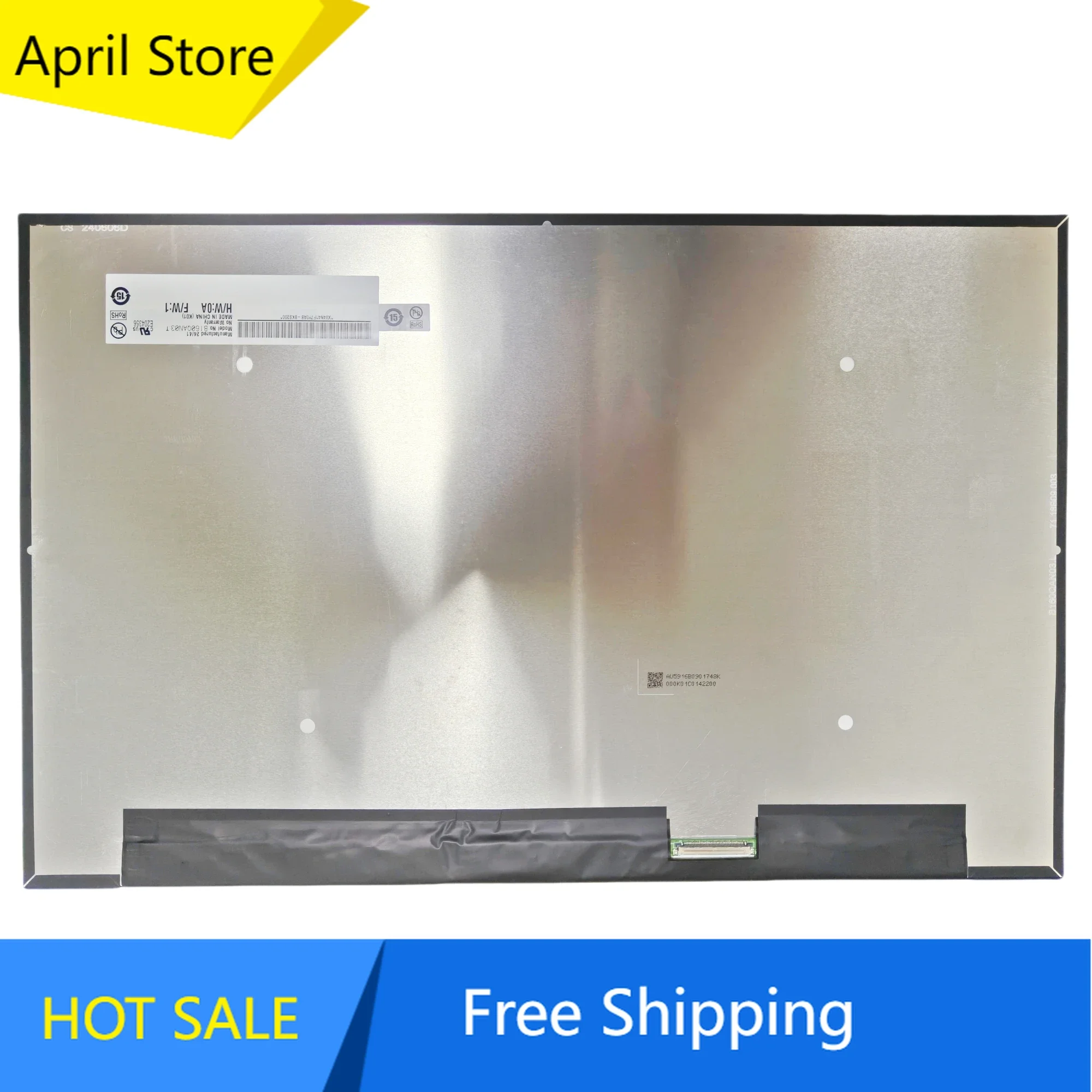 B160QAN03.T 16.0'' Laptop LCD Screen Display Panel Matrix 2560X1600 IPS 40 Pins