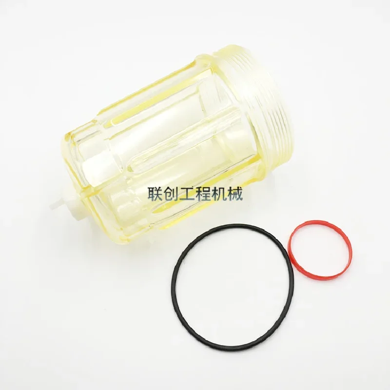 

For Sany SY65 SY75 SY135 SY215-8-9 Oil-water separator filter Cup Oil cup water accumulation Cup excavator Parts