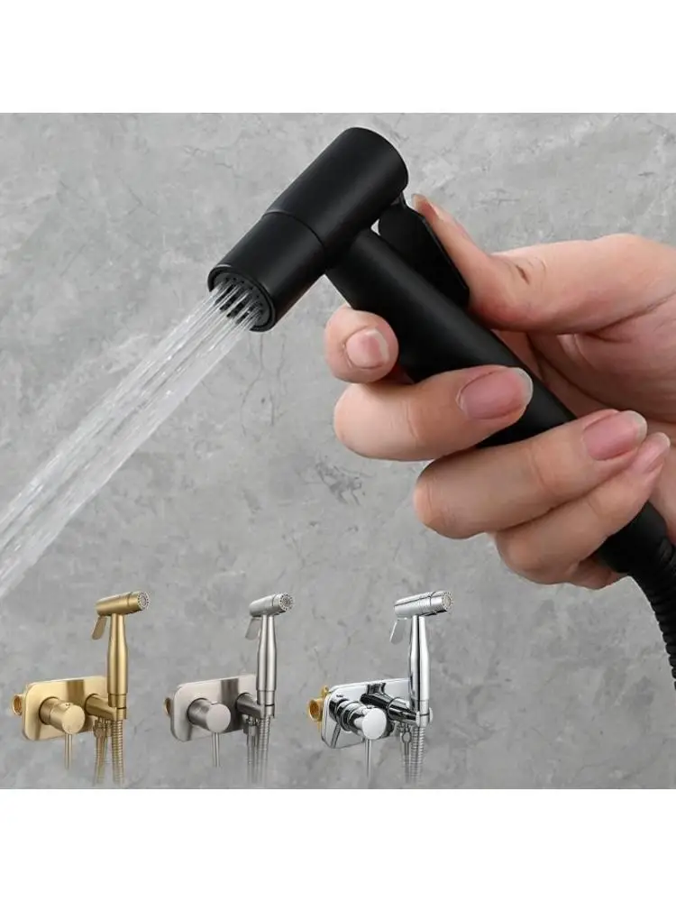 

652F Toilet Bidet Sprays Attachment with Double Temperature mixers for easy installs