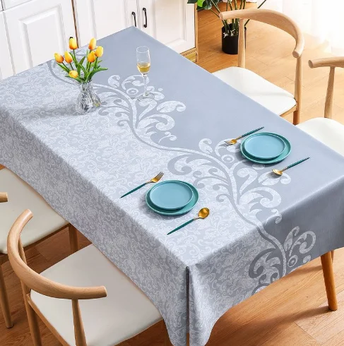 M2161 chinese styles flowers printing tablecloth Red Joyful Blessings table Anti dirty and anti oil Banquet