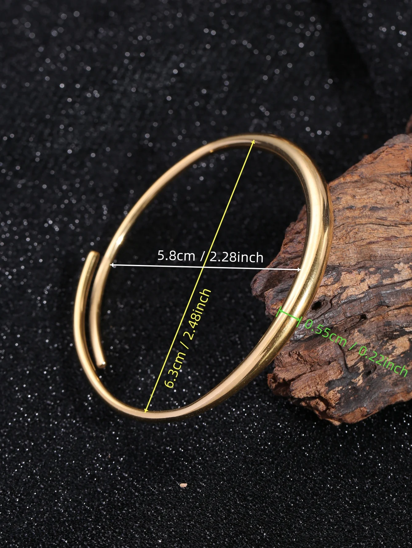 1 Peça de Pulseira Simples e E - Women'S Affordable Accessories avaliação e preço