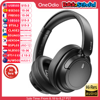 Oneodio SuperEQ V16 Wireless Headphones Bluetooth 5.3 Over Ear Headset With Mic Bass/Pop Mode Hi-Res Foldable Headphones 90H