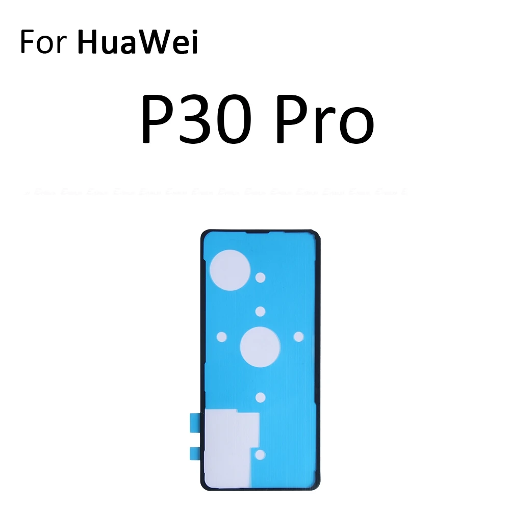 لهواوي P الذكية زائد برو Z P20 P30 P8 P9 لايت 2017 2018 عودة الإسكان غطاء لاصق ملصق الشريط الغراء استبدال أجزاء