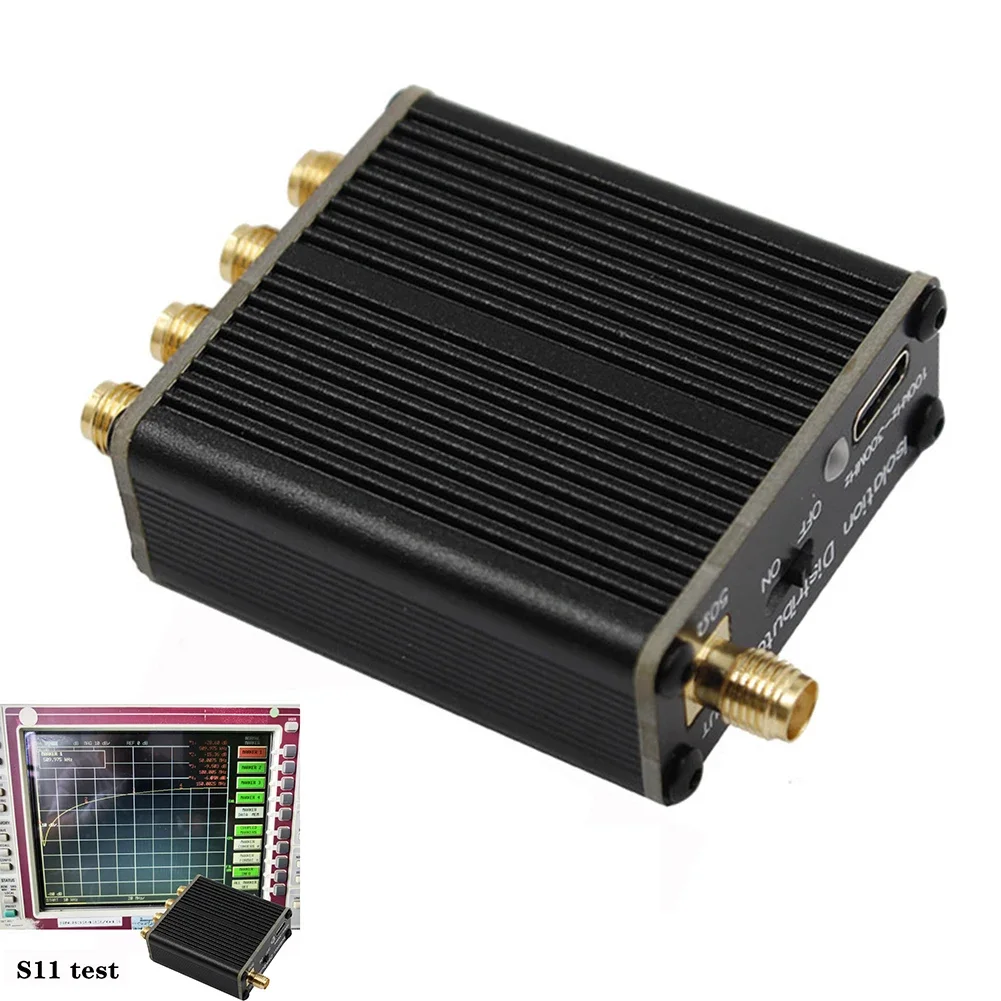 Active RF Isolation Splitter SDR GPSDO Signal Source RF Signal Divider 100kHz To 150MHz for RF Signal Radio Antenna
