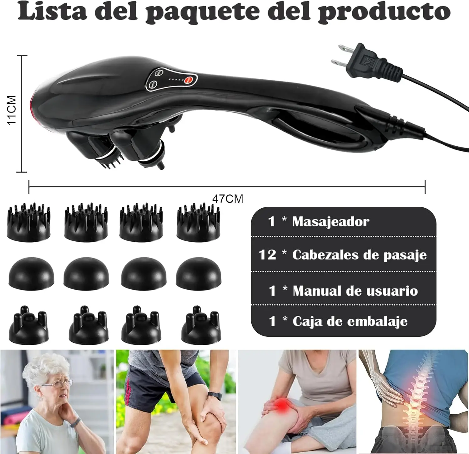 WELIKERA-Masque Électrique Rechargeable, Éducatif, 5 Modes, 12 Cabinets