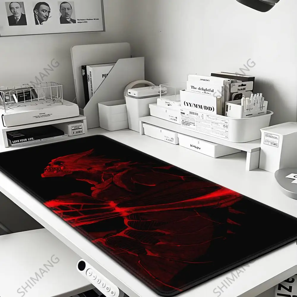 

XXL Anime Mousepad Large Gaming K-Kaiju No. 8 Mouse Pad LockEdge Rubber accessories Computer Keyboard Table Desk Mat rug