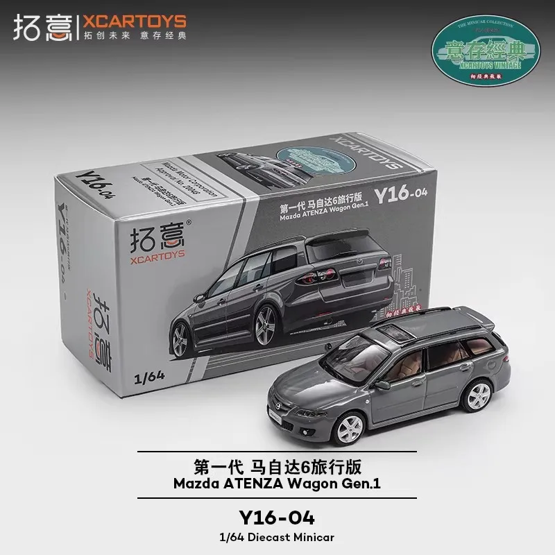 

XCARTOYS 1/64 Y16-04 The first generation Mazda 6 Touring Edition Car Model Replica Series Children Christmas Gifts Boy Toys