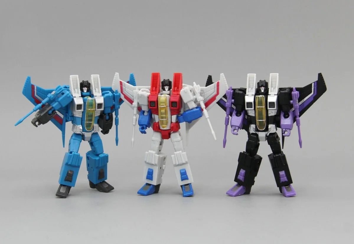 【IN STOCK】 Pocket Toys PT-F15 T.S 01 F-SOLDIER Seekers Stars cream Skywarp Thundercracker KO DX9 Action Figure 10cm