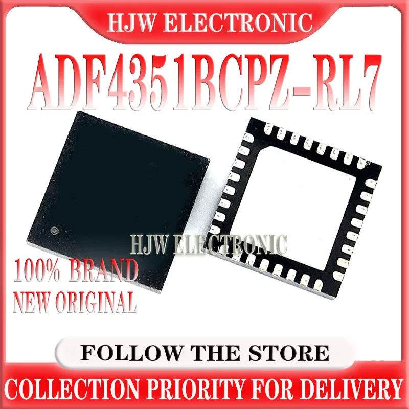 

10PCS New original ADF4351 QFN-32 ADF4351BCPZ-RL7 integrated VCO broadband frequency synthesizer