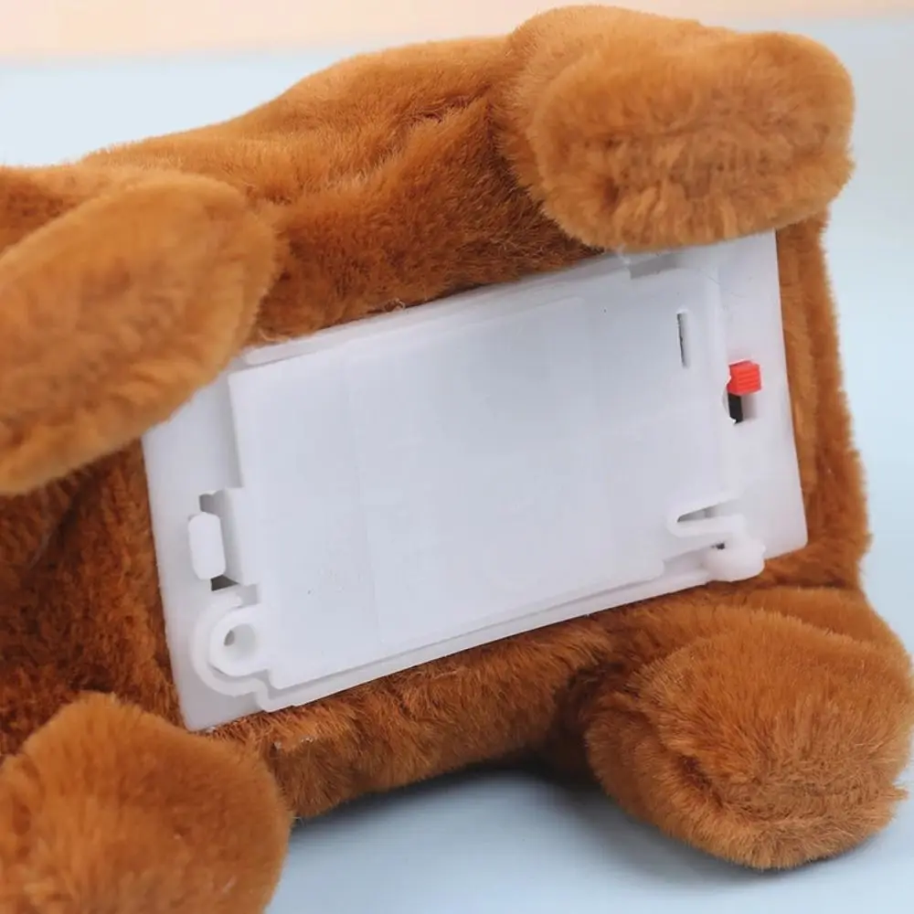 Walk Squeak Peluche elettronico Capybara Giocattolo Cane elettrico Può camminare Correre Canto Capybara Carino Divertente Capybara Action Figure