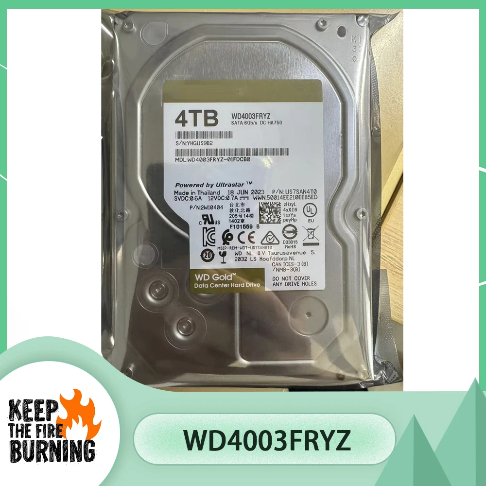 

Для механического жесткого диска WD 256MB SATA 3,5 ''7200 4T WD4003FRYZ