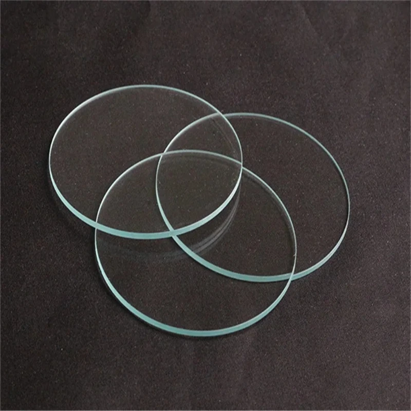 2Pcs Round Flat Glass Lens 67/74/77/90/97mm Replacement Cover for Flashlight Headlamp Handheld Searchlight