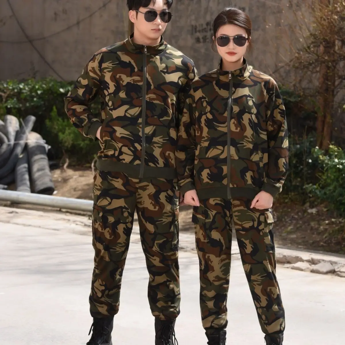 2026 US Marine Corps Outdoor Stretch Pak Heren en Dames Hetzelfde Camouflage-uniform