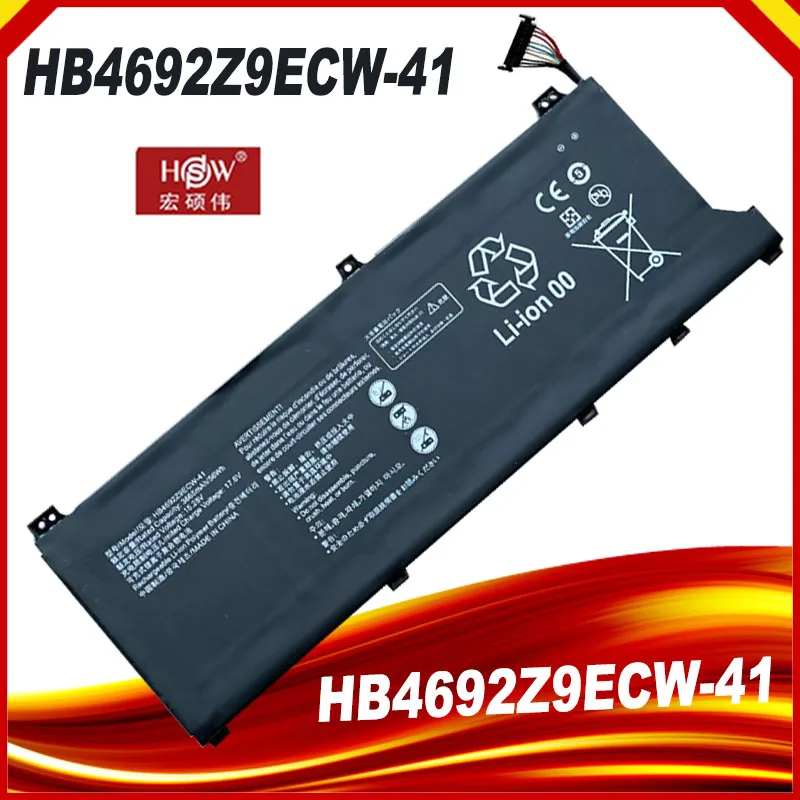 

HB4692Z9ECW-41 Laptop Battery For Huawei Matebook D 14 14-53010TVS NBL NBB NDR BoB Series 15.28V 56Wh 3665mAh