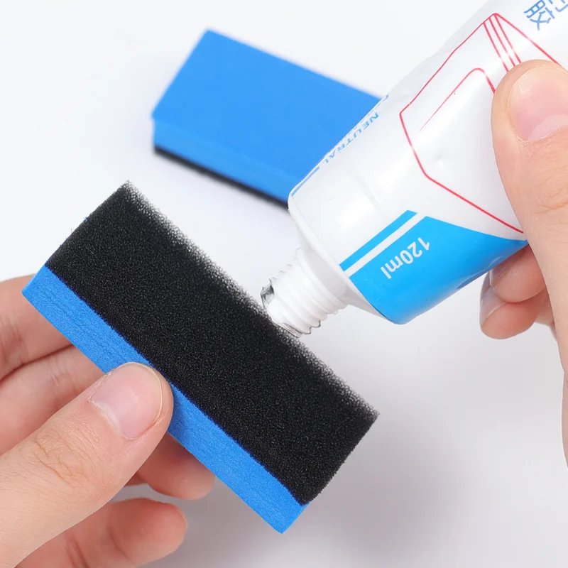 5/10pcs Auto Cleaning Sponge Brush Car Paint Surface Crystal Plating Sponge Block Waxing Polishing Car Wash Accessories