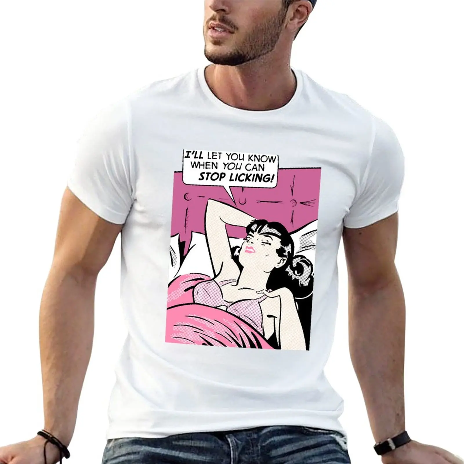 

New More Then Awesome You Know When You Can Stop Licking Graphic For Fan T-Shirt custom t shirt black t-shirts for men