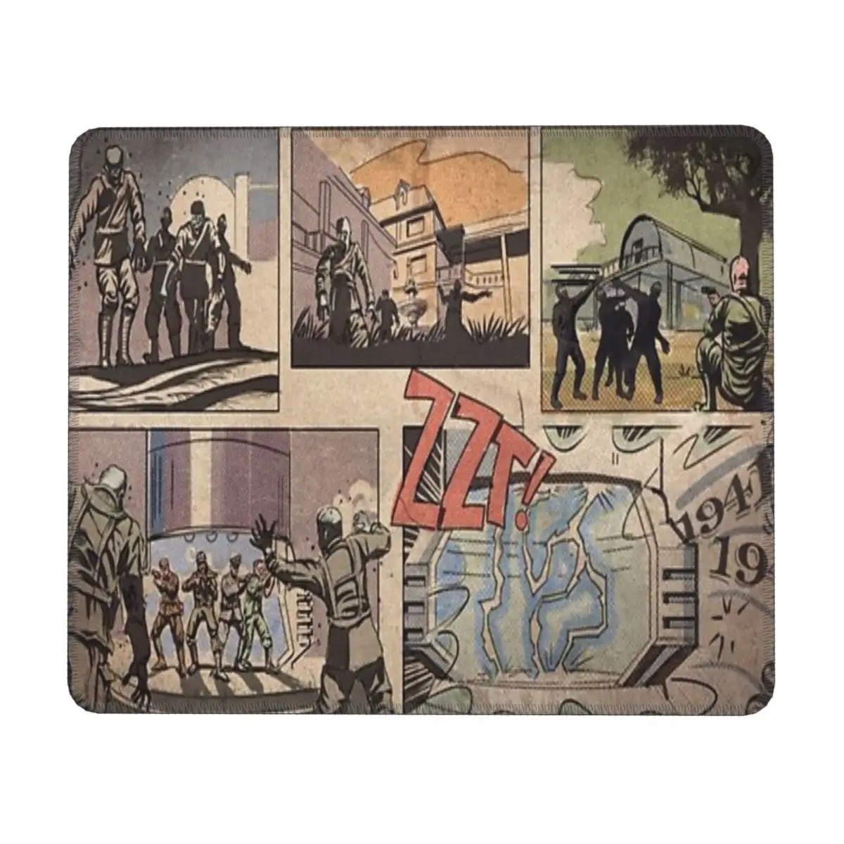 

Gaming Accessories Mouse Pad COD Zombies Kino Der Toten Mousepad Mat Computer Gamer Desk Mat