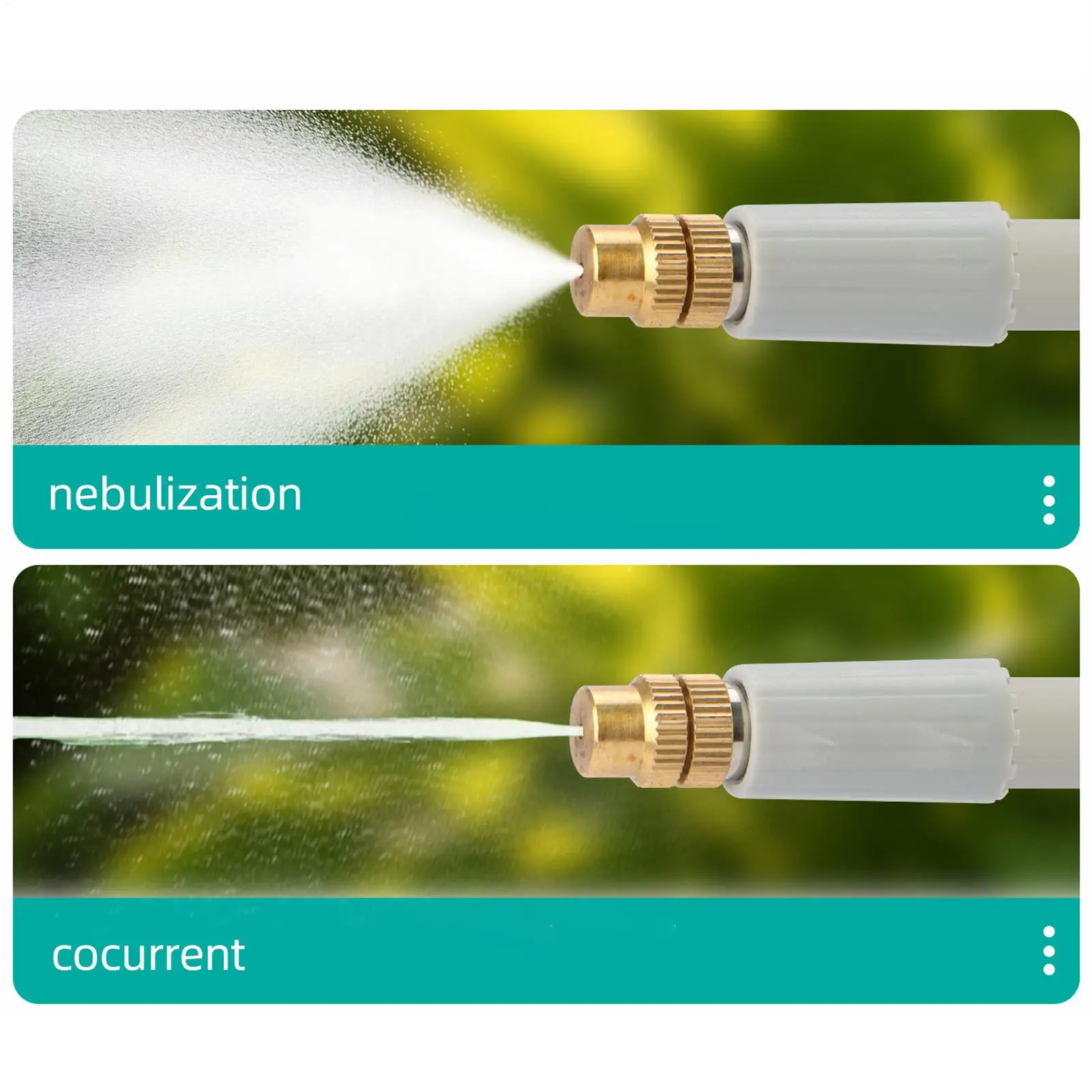 Spray Nozzle for High Pressure Sprayer Multifunctional Universal Nozzle Gardening Sprayers Accessories for Plant Care Watering - view 3