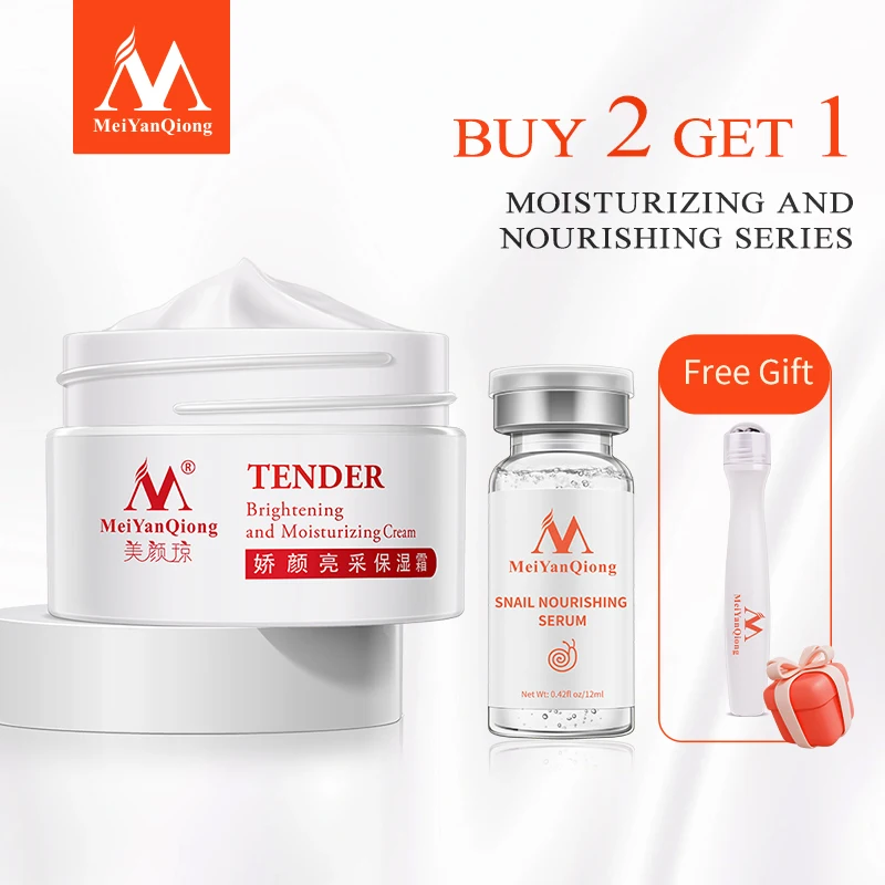 

Skincare Set Combo Anti-Wrinkle Moisturising Whitening Serum Anti-Wrinkle Eye Cream Face Buy 2 Get 1 Free