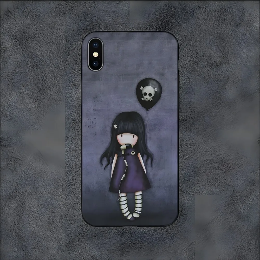 S-Santoro Girl Gorjuss Phone Case For Samsung S21,S22,S23,S30,Ultra,S20,S30,Plus,S21 Fe,10,9,5G Silicone Cover