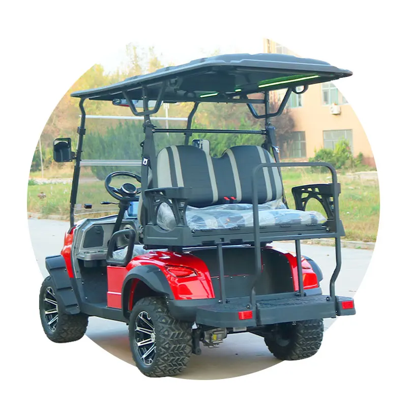 Heckklappentasche für Golfwagen – Verfügt über ein Pop-up-Überdachung und Teamfarben