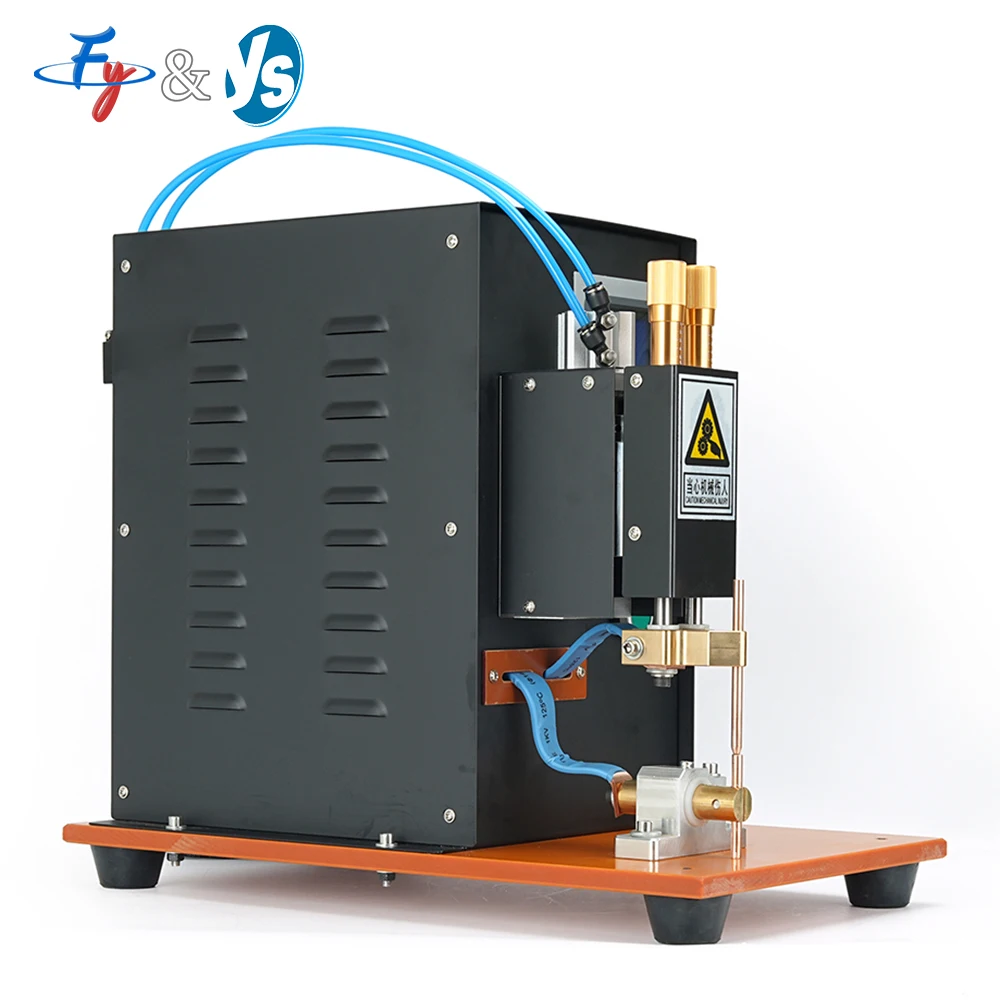 Pneumatic Pulse Spot Welder for Lithium Battery Pack Assembly, Pneumatic Spot Welding Machine for Copper/Steel Sheet Welding