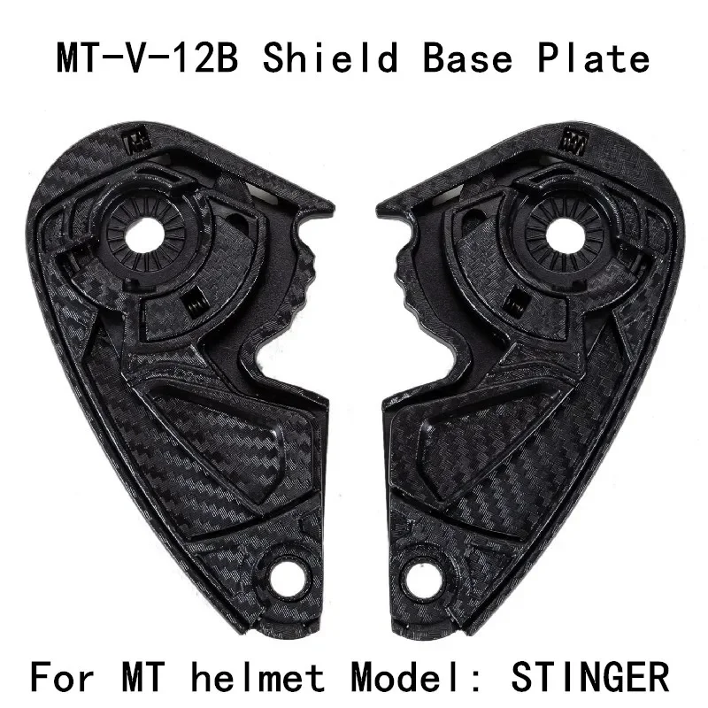

helmet glass holder For MT STINGER THUNDER 3 SV Replacement parts helmet windshield base plate MT-V-12 glass holder