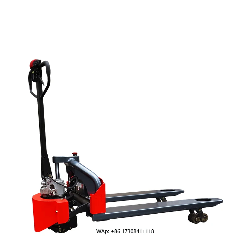 

Large Capacity New Product Ground Cow Electric Pallet Truck Walking Style 2ton 2000kg Electric Pallet Truck Nylon/PUwheel