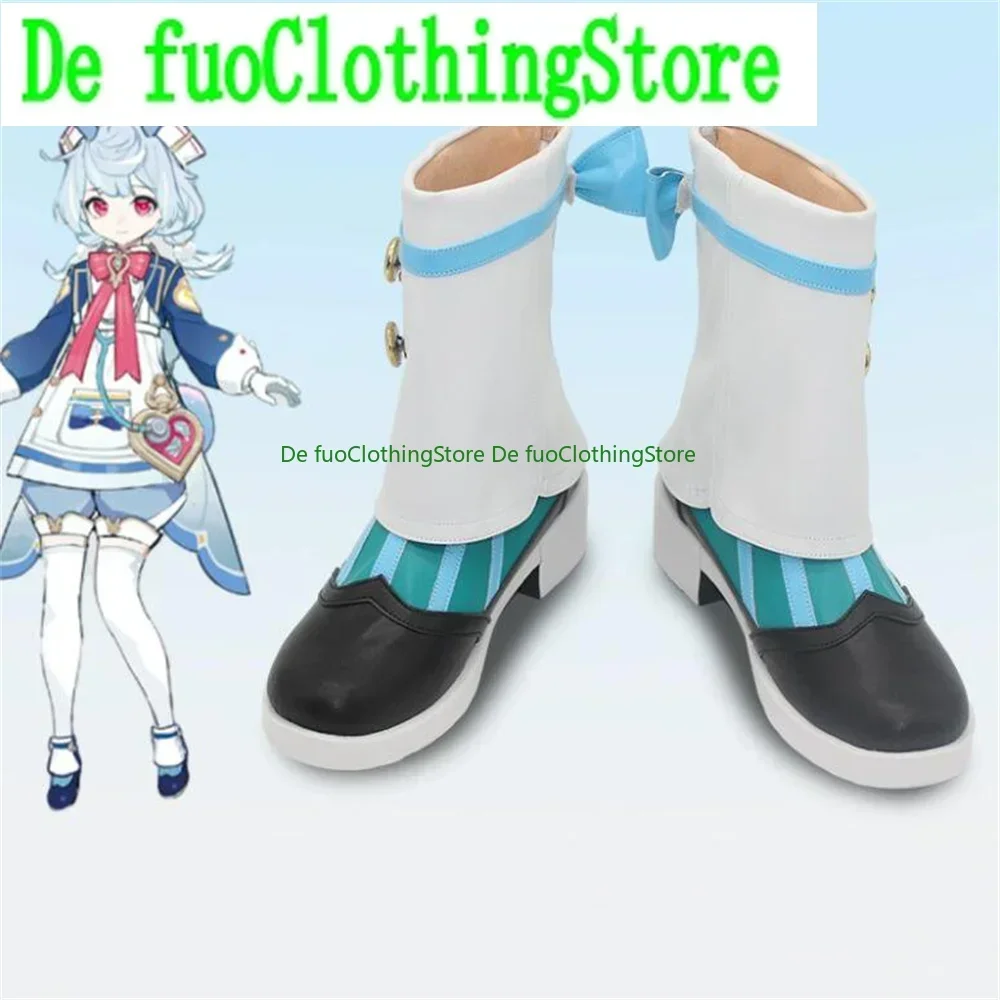 

Sigewinne Fontaine Genshin Impact Обувь для косплея Сапоги Игра Аниме Хэллоуин Рождество DefuClothing Магазин обуви