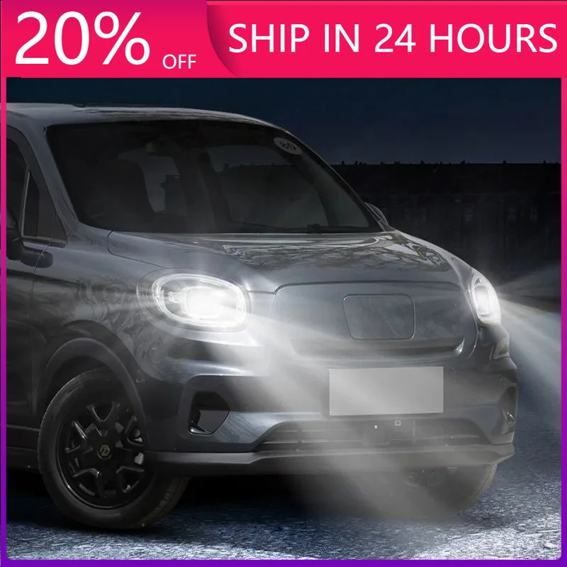 NEW1 6000K Super Bright White Light H7 LED Headlight Bulb 4600LM LED Car Light Upgrade For leapmotor t03 accessories