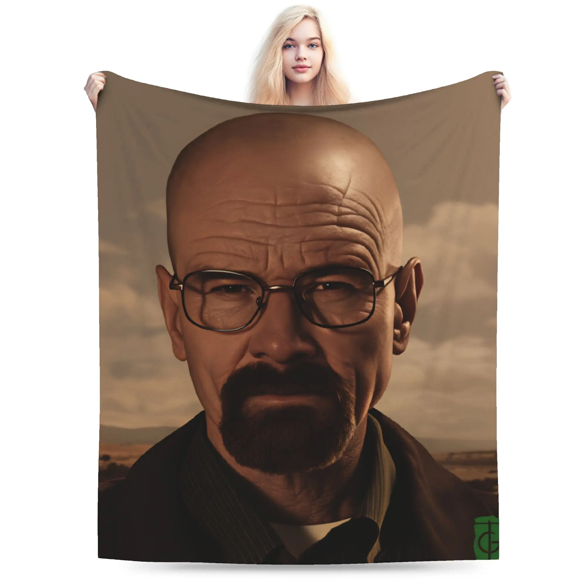 Breaking Bad Flannel Blanket Winter  Warm Bedding Throws for Children Couch Chair Aesthetic Bedspread Sofa Bed Cover