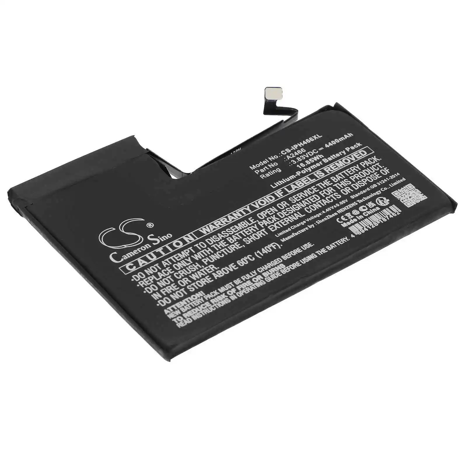 

A2466 Battery For Apple iPhone 12 Pro Max