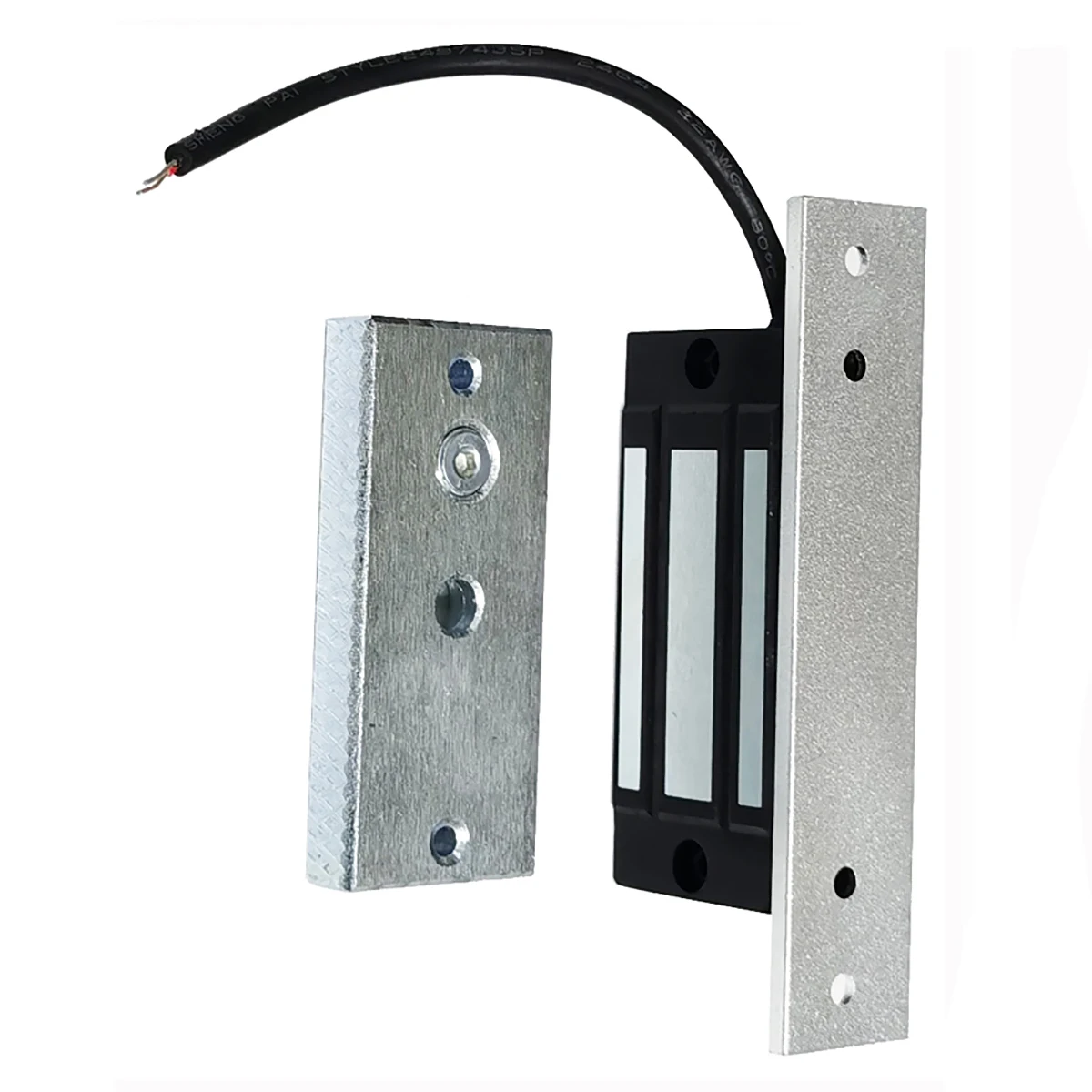 Imagem -01 - Fechadura Magnética Elétrica do Fechamento 100lbs 60kg do Armário do Ímã de Dc12v para o Sistema de Controle de Acesso da Porta fechadura magnetica eletrica do fechamento 100lbs 60kg do armario do ima de dc12v para o sistema de controle de acesso da porta 01