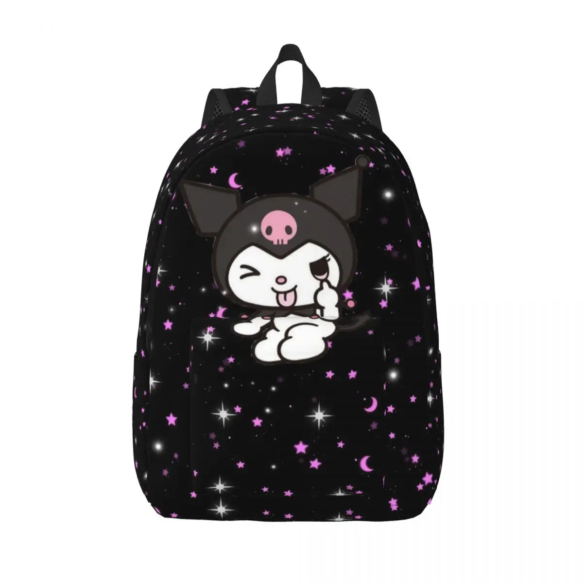 

Japanese Style Kuromi Backpack for Men Women Teenage High School Business Daypack Anime Laptop Canvas Bags Sports