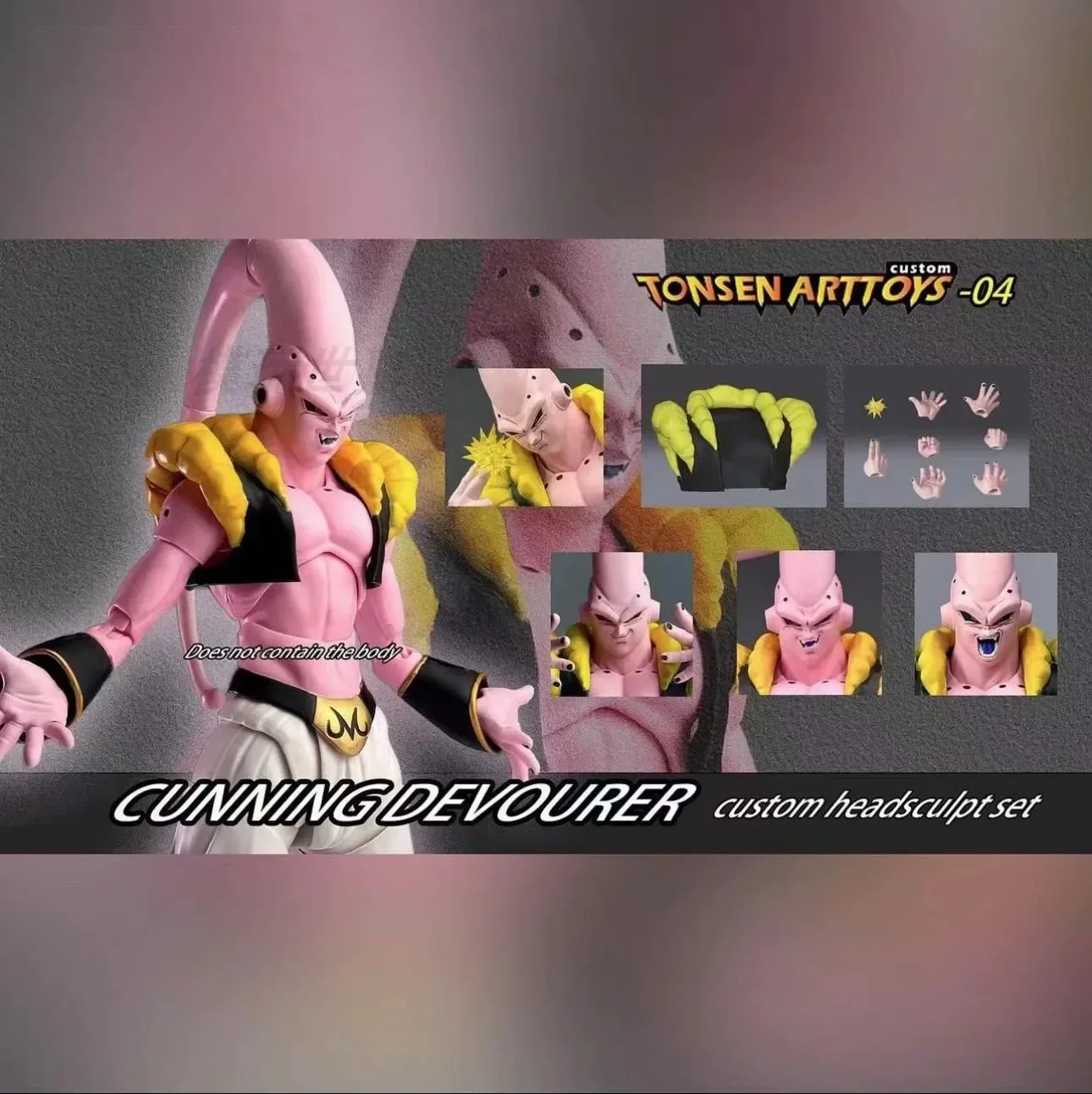 متوفر في المخزون Tonsenarttoys Tang Sen Mouth Murd Little Buu نموذج شخصية متحركة #6