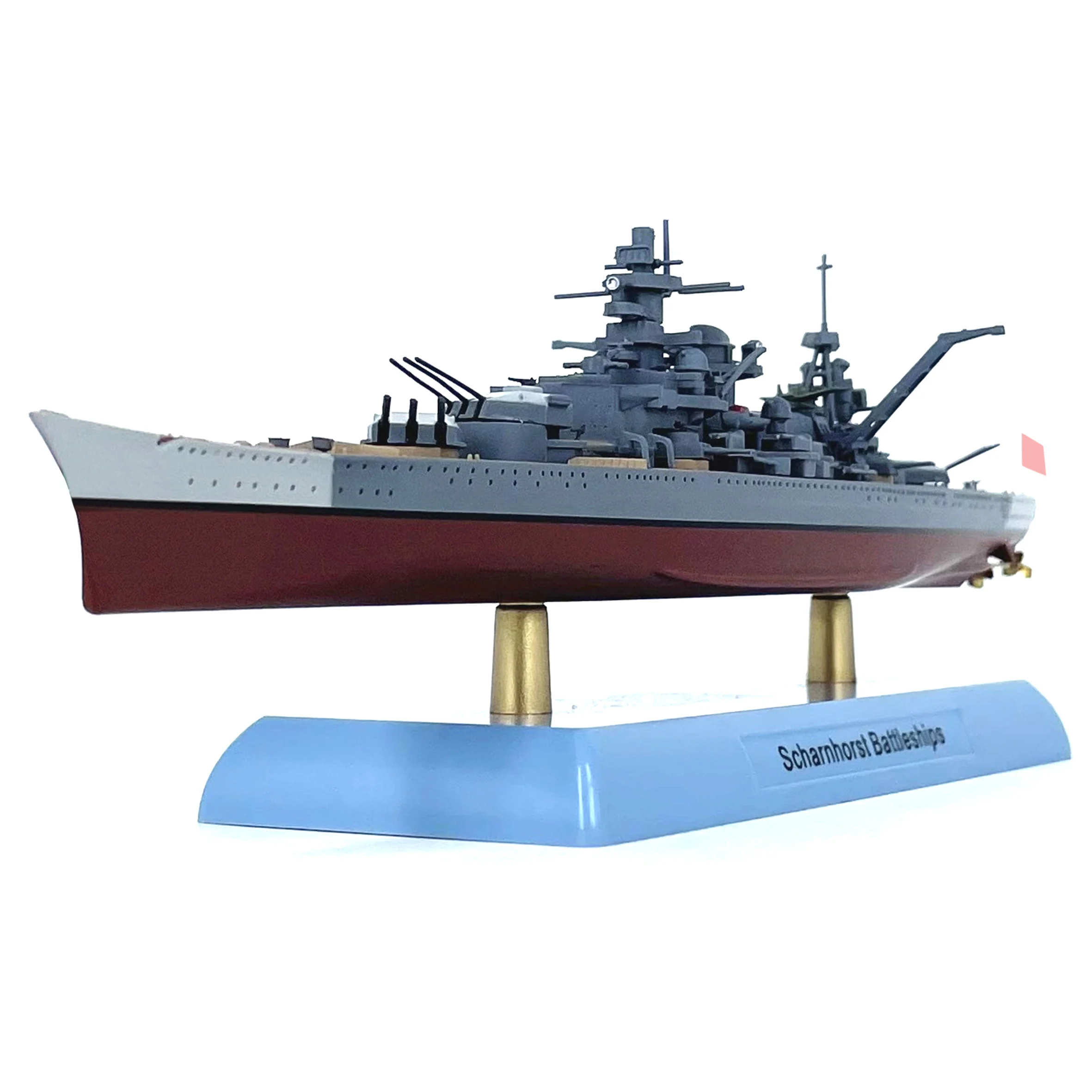 1: 1000 WW2 Model of the German Battleship Scharnhorst Finished product model