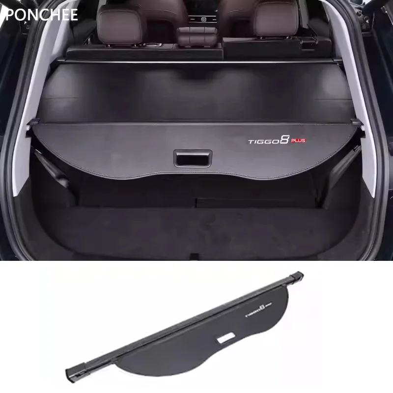 

Для CHERY TIGGO 8 Pro Max 2023-2025, жалюзи, перегородка багажника, занавеска для хранения, перегородка багажника, принадлежности для модификации автомобиля