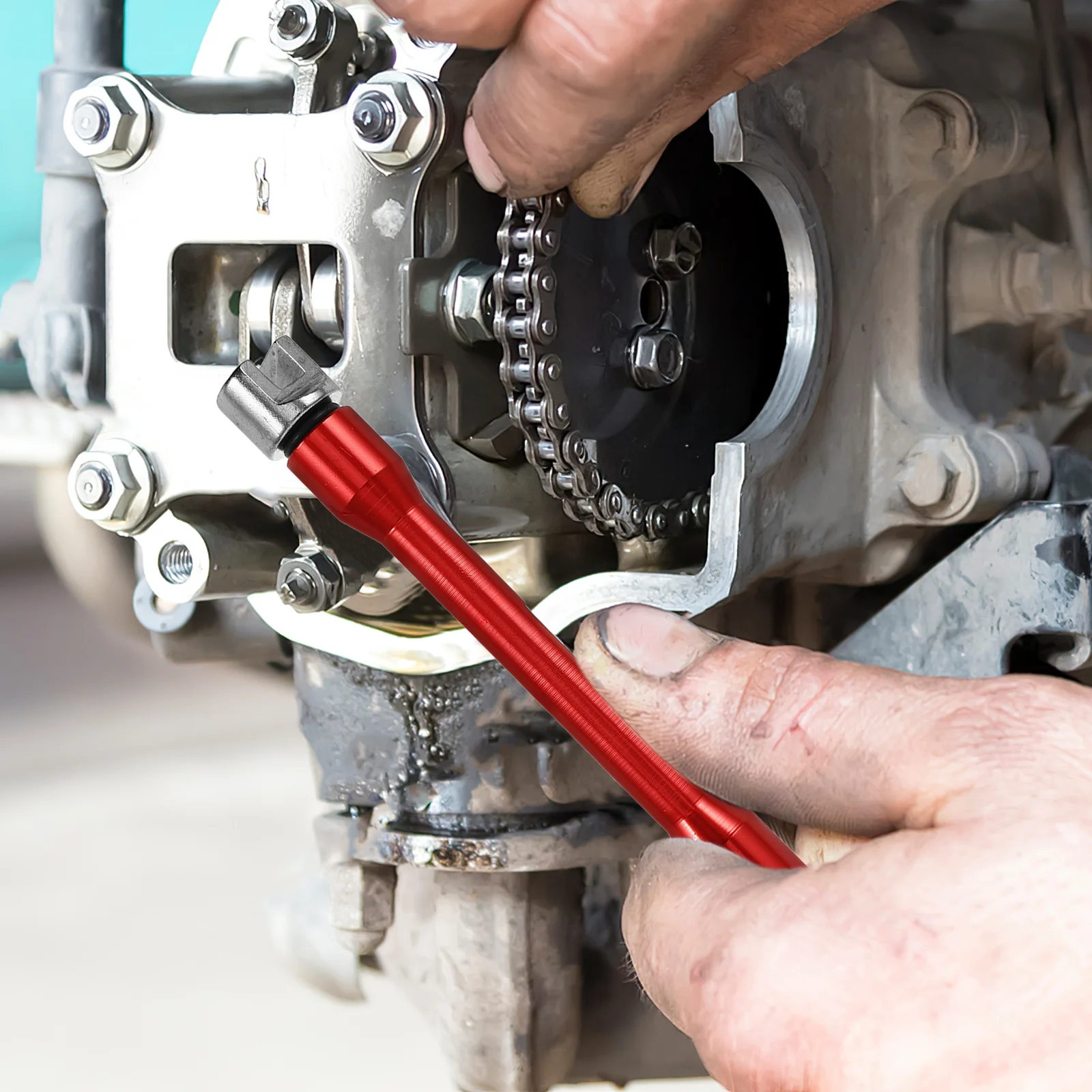 

1 set 1 Set Motorcycle Wheel Spoke Wrench Durable Metal Tool For Tire Maintenance Compact Lightweight Universal Interchangeable