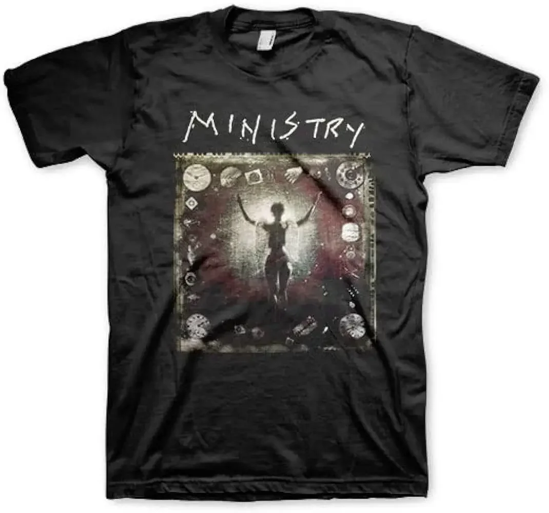 Ministry Band Music Album Song Psalm 69 Men's Cotton T Shirt long or short sleeves