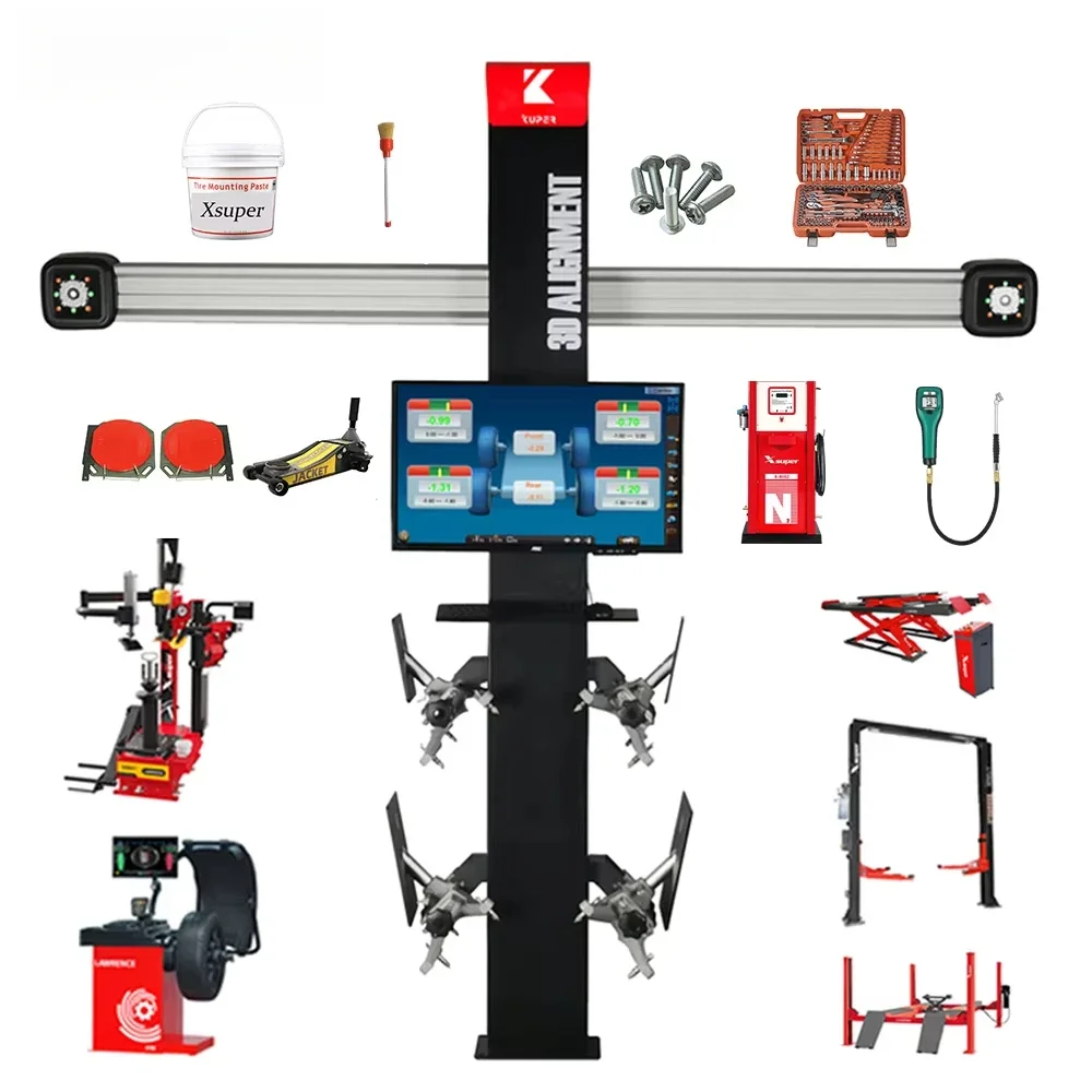 2025 CE Alignment Equipment Full Set Hot Sale Intelligent Wheel Balancer For Garage Repair Tire Balancer Lift