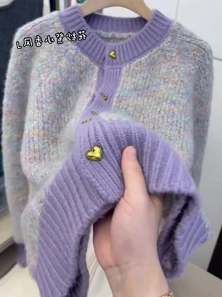 Rétro artistique Floral T pull Cardigan femmes longue Sve décontracté Sle automne hiver nouveauté Ele belle