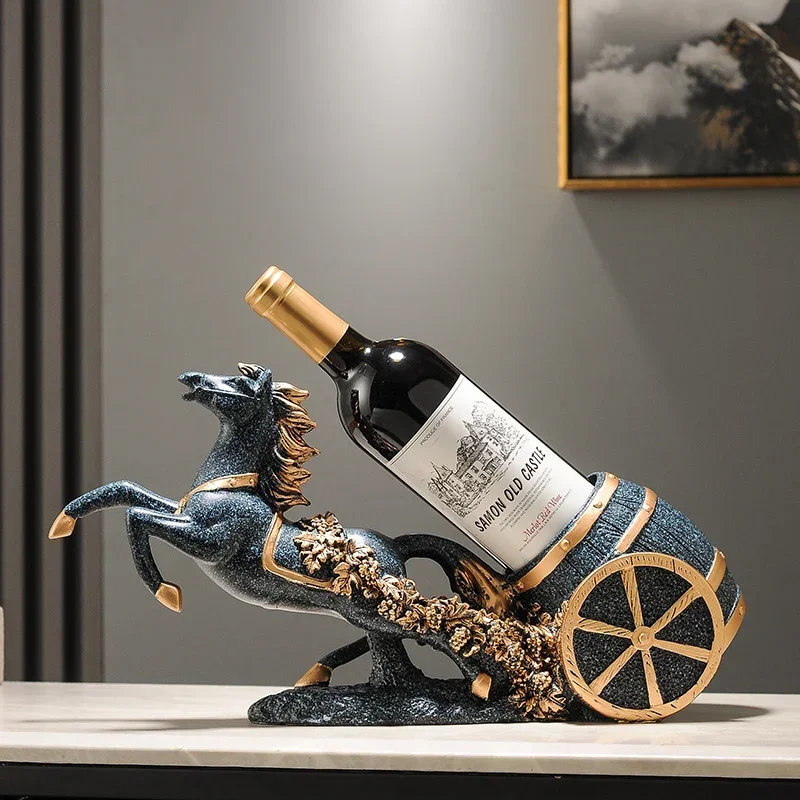 

Wine rack ornament light luxury high-end wine rack wine cabinet decoration side cabinet