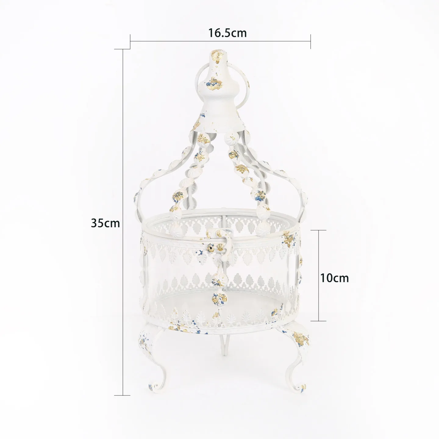 

Fall in love with the garden, home, courtyard, balcony, decoration, ornaments, iron art, distressed vintage, three-legged