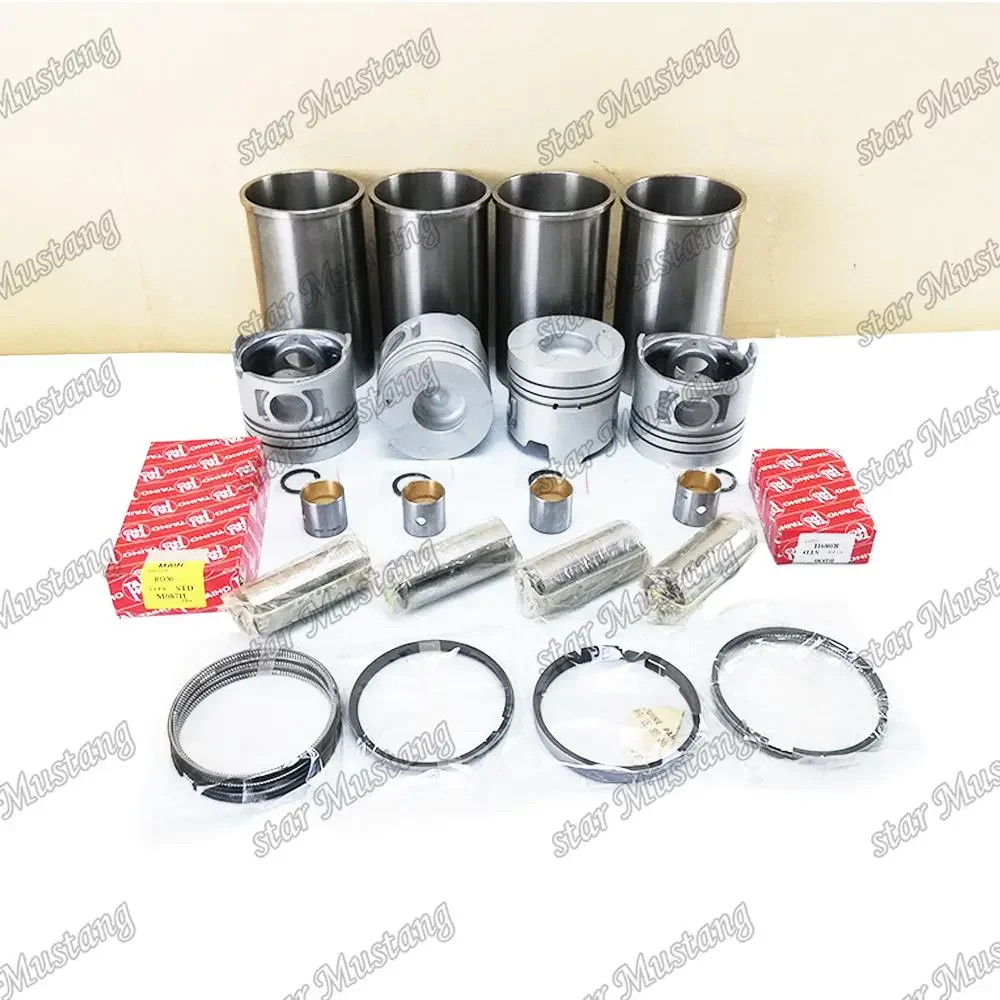 

BD30 Cylinder Liner Piston Kit 11012-54T00 12010-54T00 12033-54T10 For Nissan Engine Overhaul Repair Parts Kit