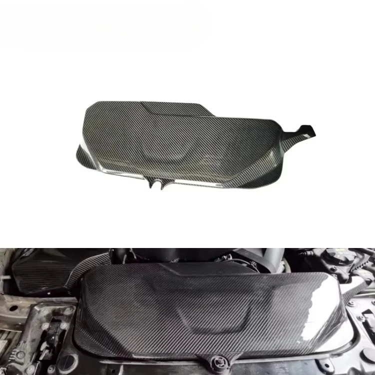 

3 4 Series F Chaiss B48 3k Twill Braided Carbon Fiber Nacelle Radiator Cover 2.0T Auto Parts Water Tank Cover
