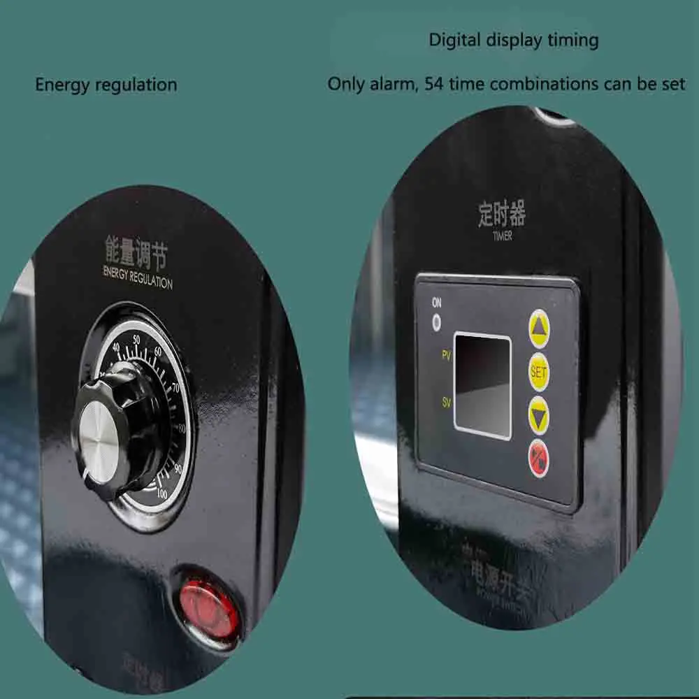 2800W 405nm UV LED Ultraviolet Curing Box Lamp 395nm SLA/DLP 3D Printing Resin Model Works Secondary curing OCA Screen Repair