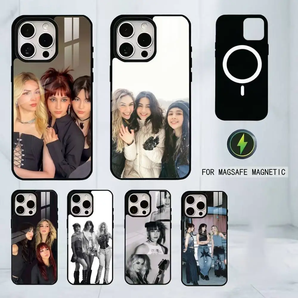 

Band T-The W-Warning Phone Case For iPhone17,16,15,14,13,12,11 Plus,Pro Magnetic with Magsafe Wireless Charging