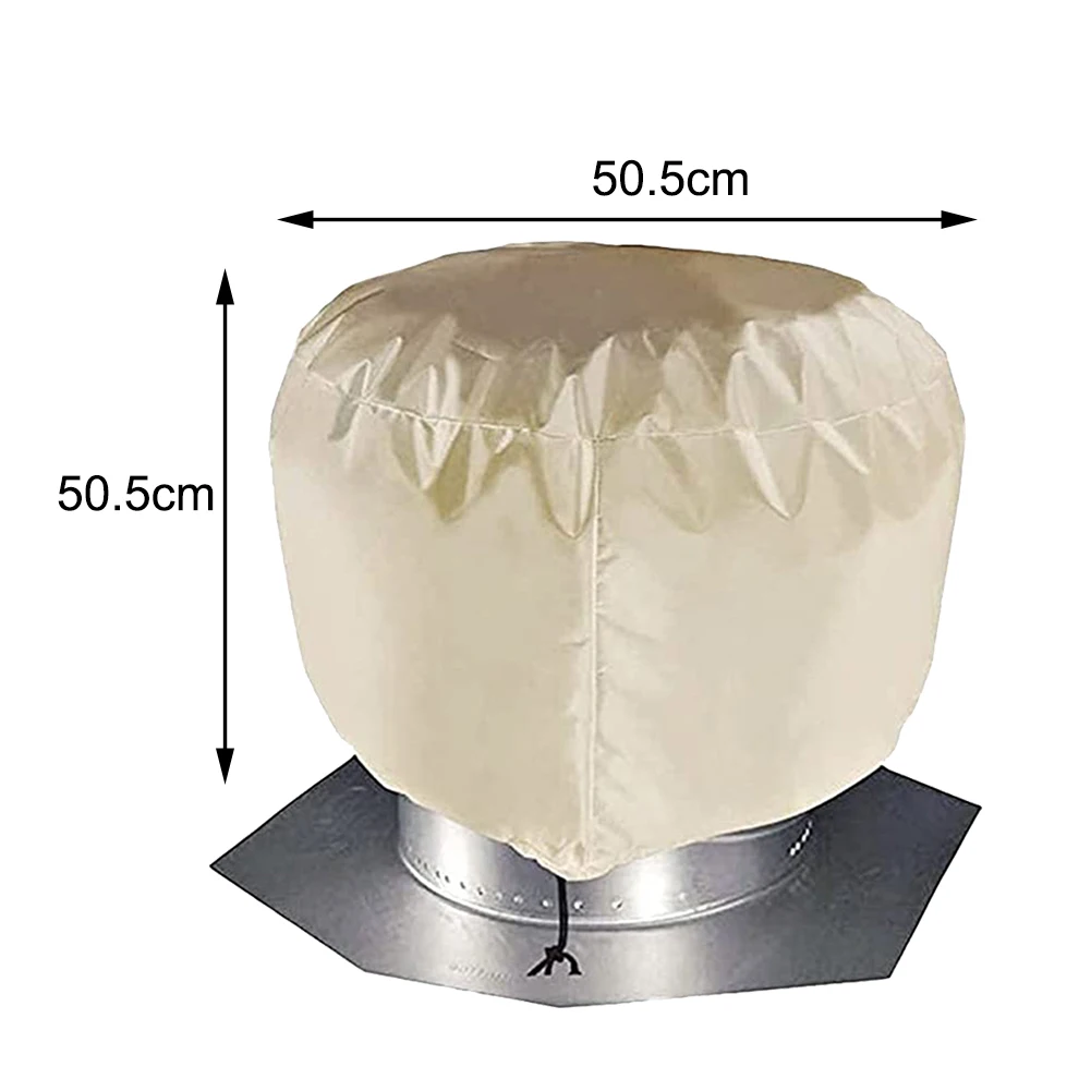 غطاء عادم السقف غطاء سقف توربيني مقاوم للماء واقي عالي التحمل درع غطاء فتحة تهوية سقف التوربينات #4