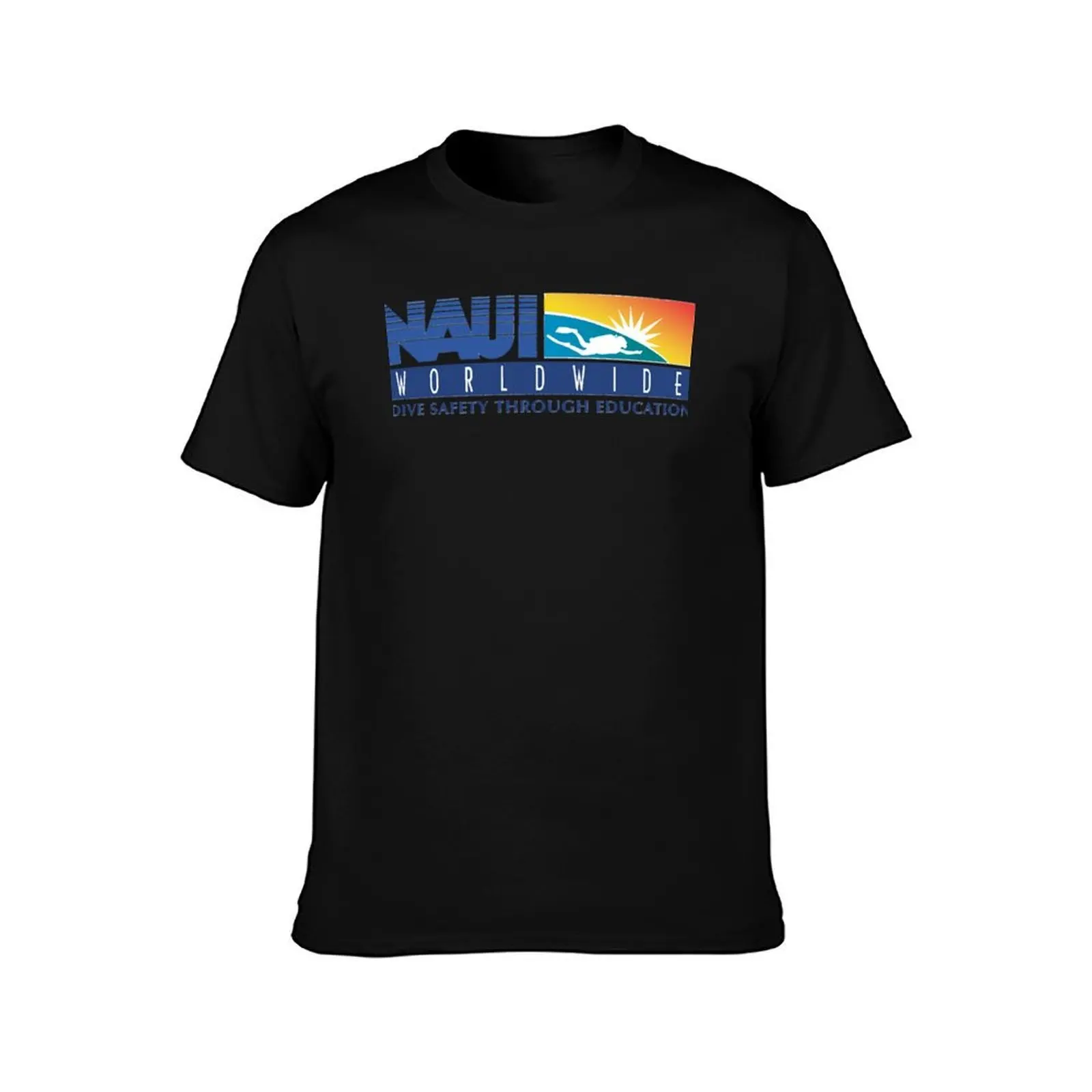 NAUI The Difinition of Diving T-Shirt, Summer Casual Cotton Tee, Oversized Streetwear Tops, Vintage Graphic Print, 100% Cotton