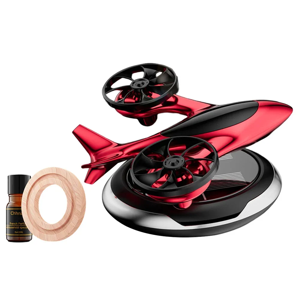Portable Car Diffuser Solar Aromatherapy Diffuser Traveling Solar Car Air Freshener Solar-powered Air Freshener